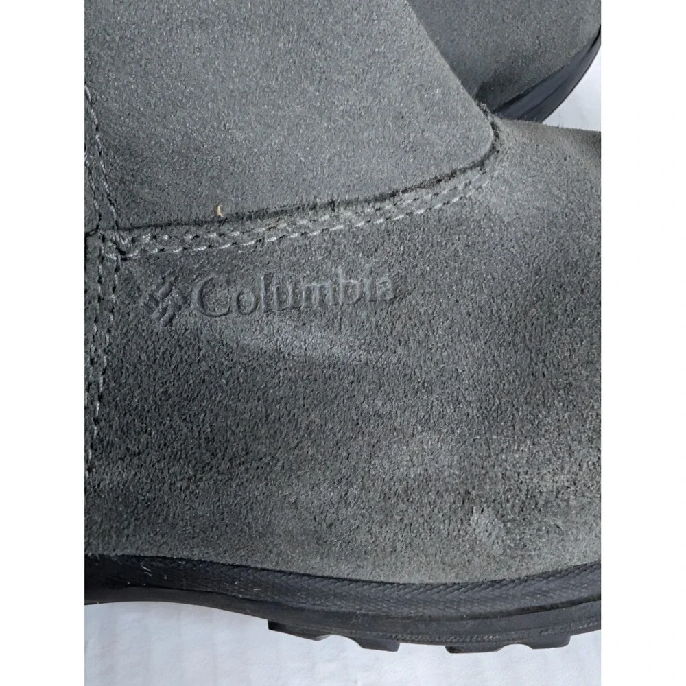 Columbia Ice Maiden Slip III Women's Size 8 Gray Waterproof Winter Boots